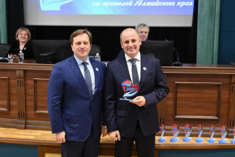 Принимаем заслуженные награды